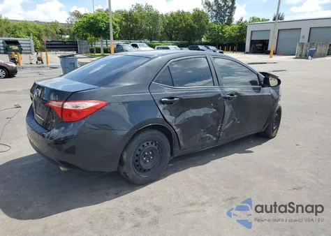 2018 Toyota Corolla L z USA, uszkodzony, nr VIN 2T1BURHEXJC084322